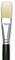 Winsor & Newton Winton Hog Bristle Brush - Flat, Long Handle, Size 12